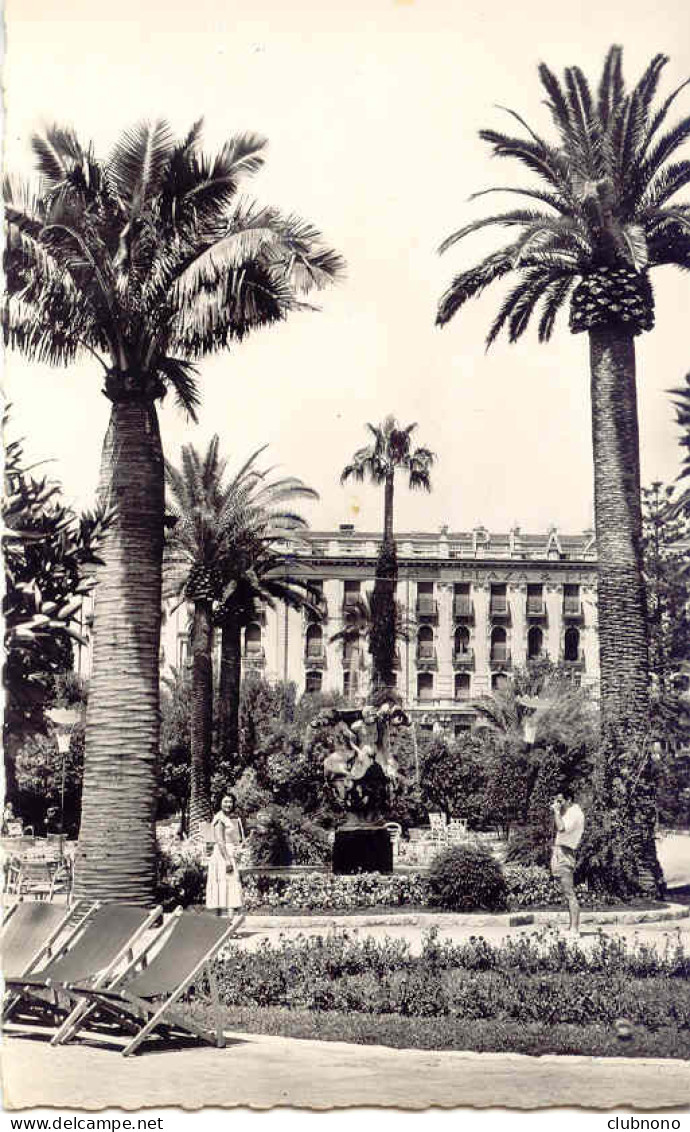 CPSM  - NICE - LES JARDINS ALBERT 1er (1954) - Parks