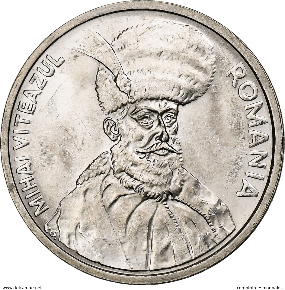 Roumanie, 100 Lei, 1992, Nickel Plaqué Acier, SUP, KM:111 - Rumänien