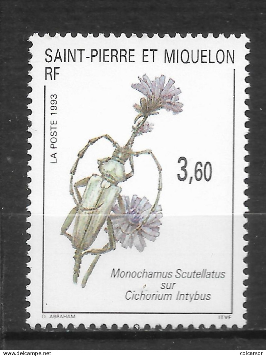 SAINT PIERRE ET MIQUELON N°   575  " FAUNE ET FLORE " - Neufs