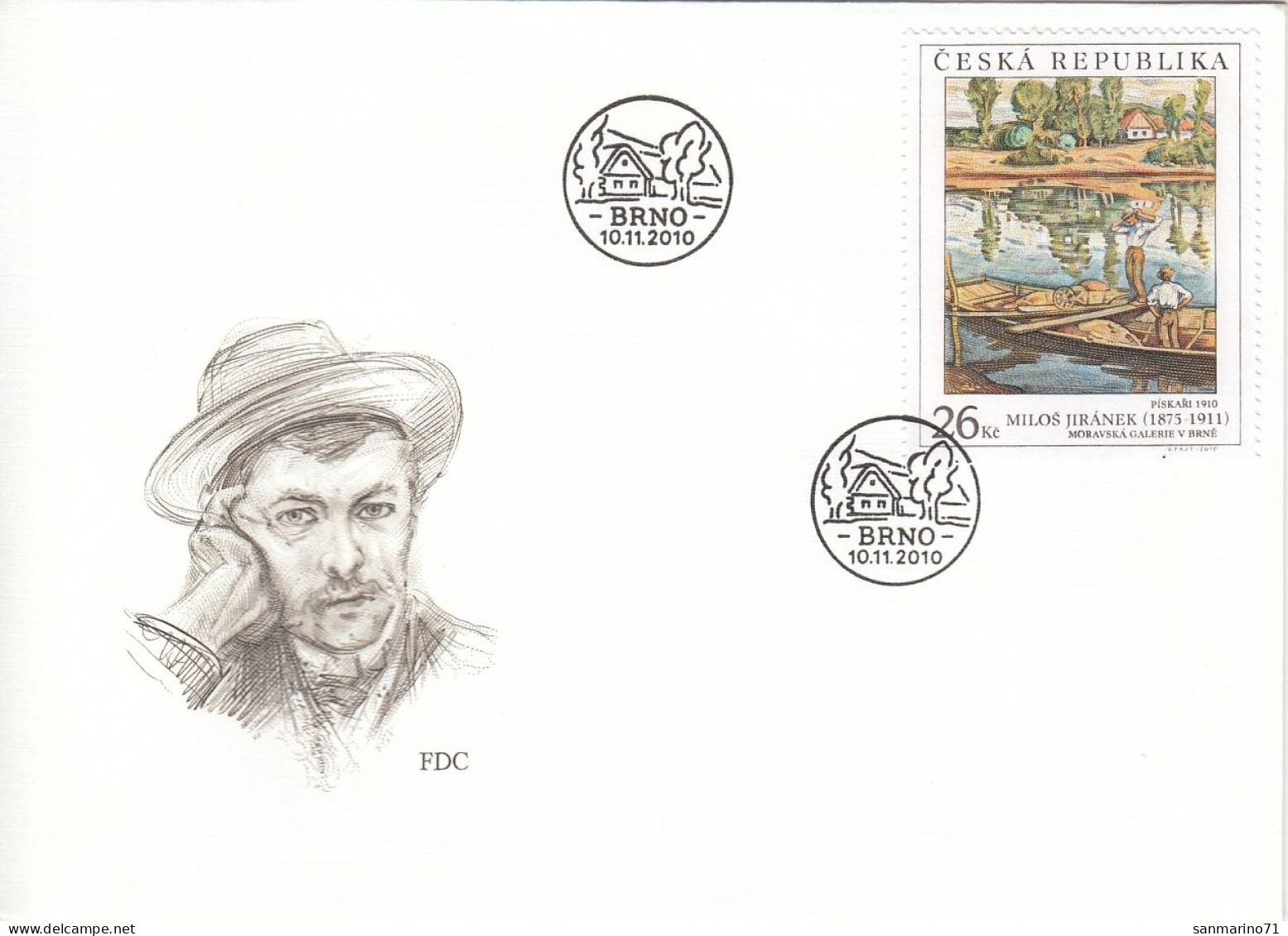 FDC CZECH REPUBLIC 661 - Modern