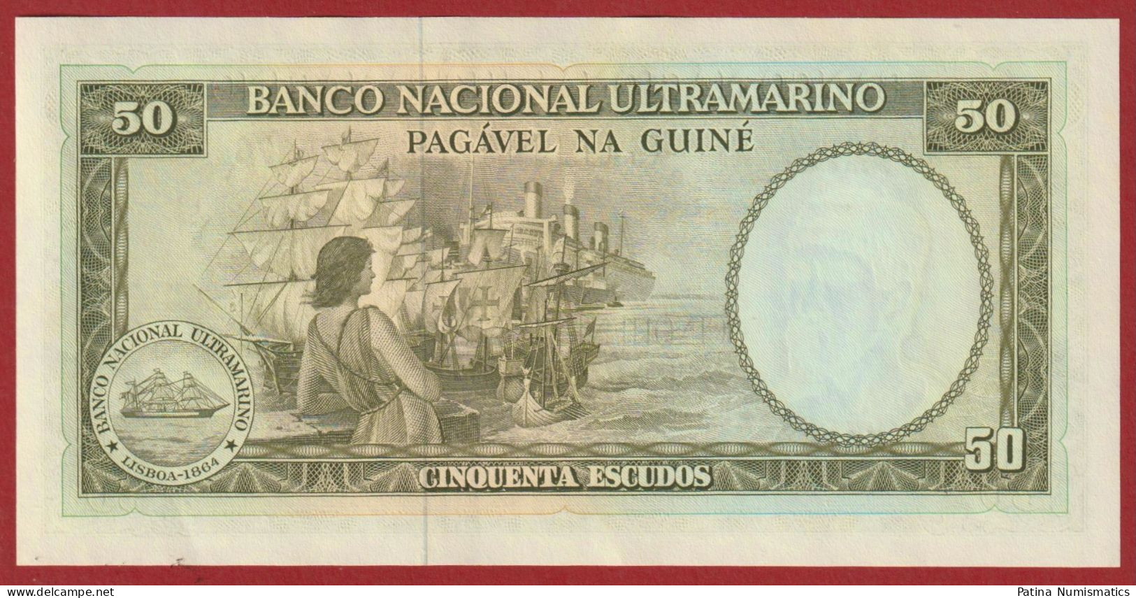 Portuguese Guinea 50 Escudos 1971 P 44a Crisp Choice UNC - Guinea–Bissau