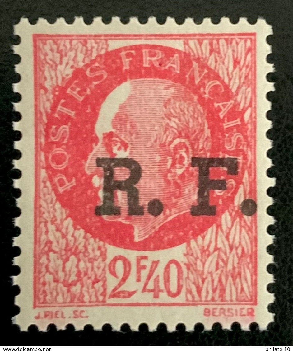 1944 FRANCE N 12 TIMBRE DE LA LIBÉRATION MARÉCHAL PETAIN - NEUF* - Unused Stamps