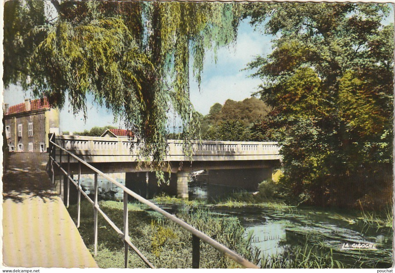 ZA 22-(54) LONGUYON - LE PONT NEUF - CARTE COULEURS  - 2 SCANS - Longuyon