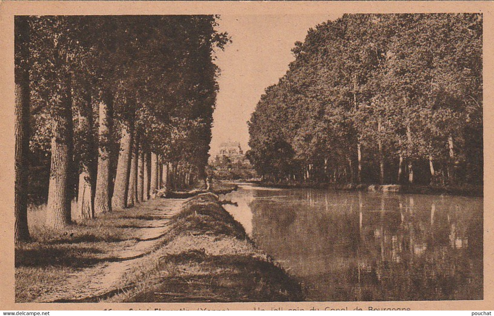 Z++ 21-(89) SAINT FLORENTIN - UN JOLI COIN DU CANAL DE BOURGOGNE - 2 SCANS - Saint Florentin