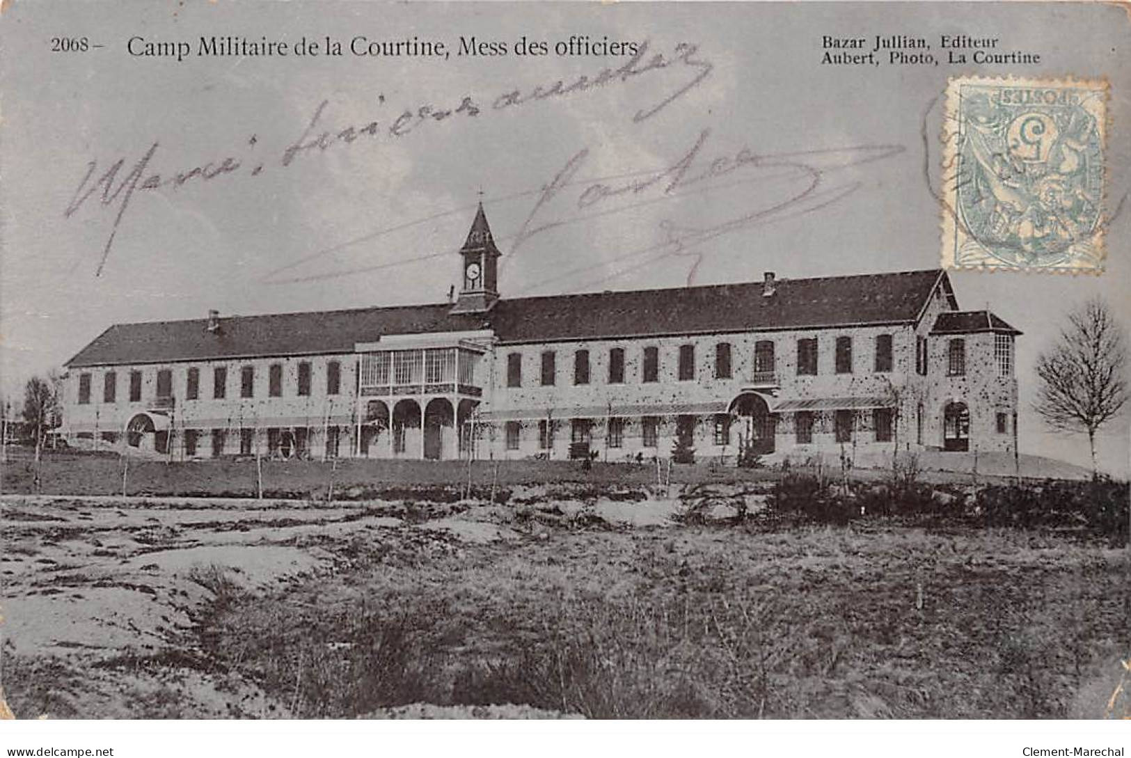 Camp Militaire De LA COURTINE - Mess Des Officiers - état - La Courtine