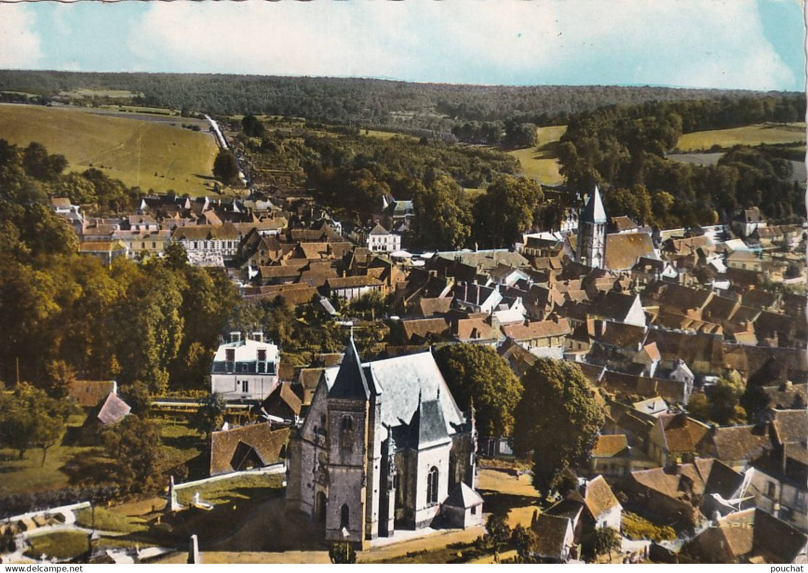 ZA Nw-(61) LONGNY AU PERCHE - LA CHAPELLE NOTRE DAME DE LA PITIE - VUE AERIENNE - Longny Au Perche