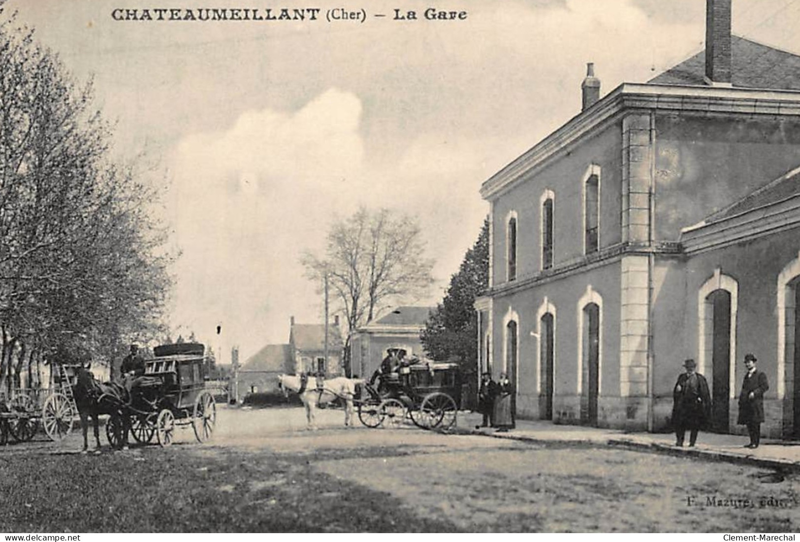 CHATEAUMEILLANT : La Gare - Tres Bon Etat - Châteaumeillant