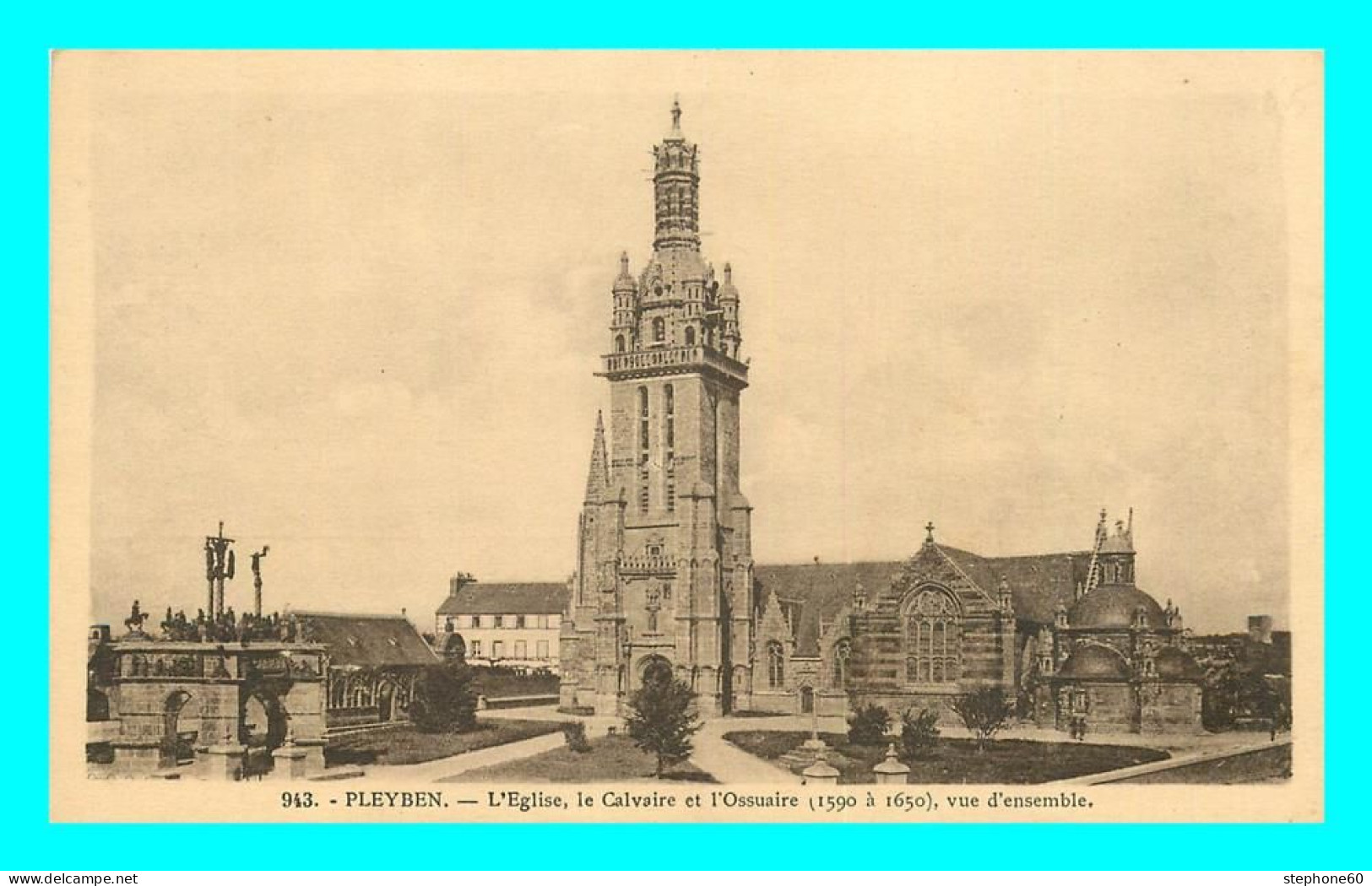 A859 / 519 29 - PLEYBEN Eglise Calvaire Et Ossuaire - Pleyben