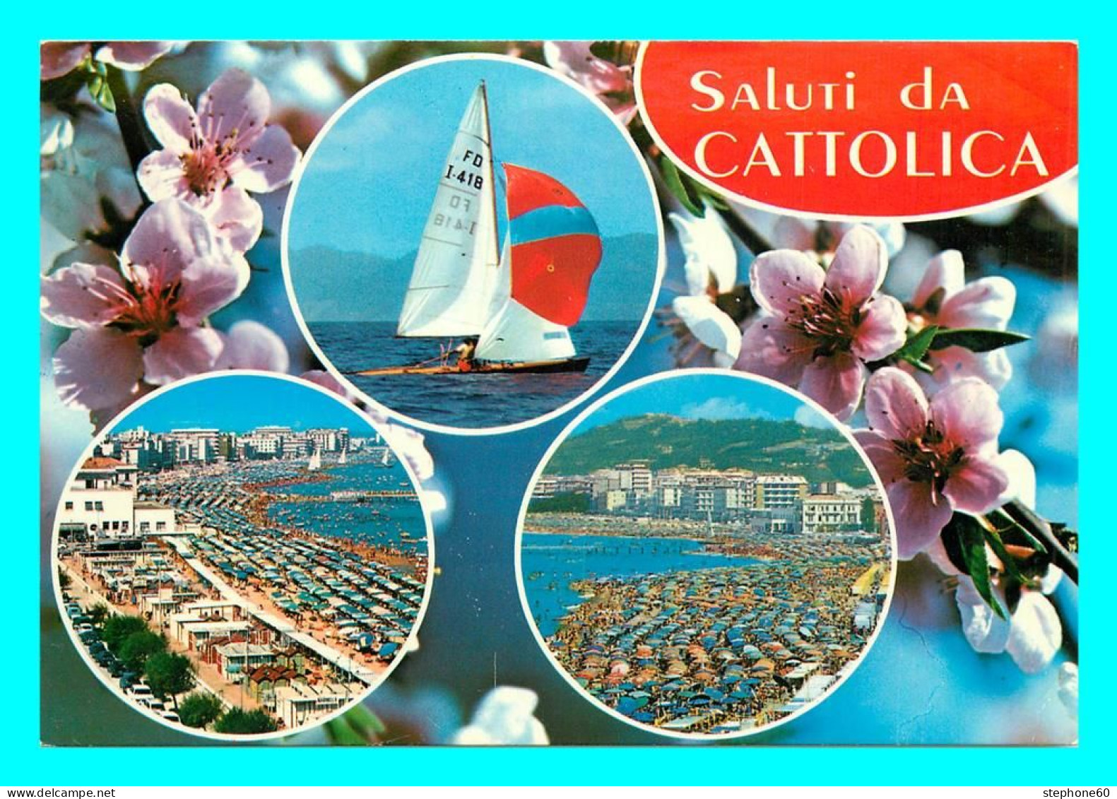 A857 / 265 Italie Saluti Da CATTOLICA - Other & Unclassified