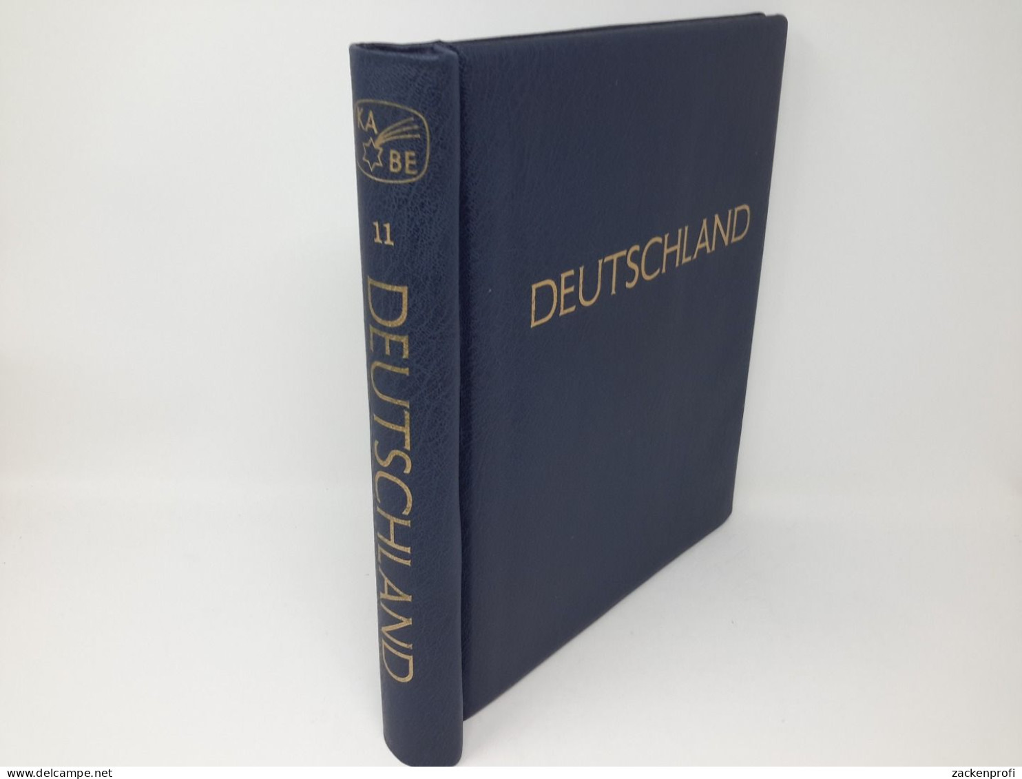 KABE ATLAS Klemmbinder Blau Aufschrift DEUTSCHLAND 11 Gebraucht (Z3174) - Reliures Seules