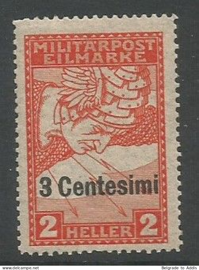 Italia Italien K.u.K. Austria Hungary Mi.24 Express Overprinted  MNH / ** 1918 - Oest. Besetzung