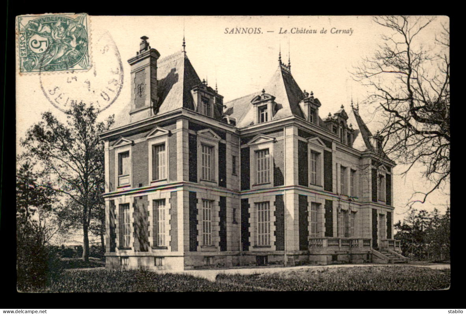 95 - SANNOIS - LE CHATEAU DE CERNAY - Sannois