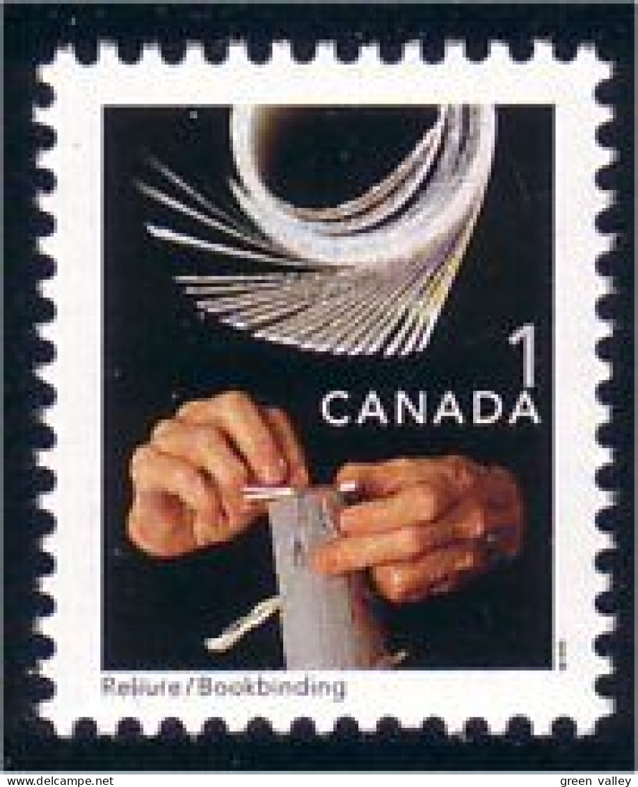Canada Reliure Bookbinding MNH ** Neuf SC (C16-73b) - Arbres