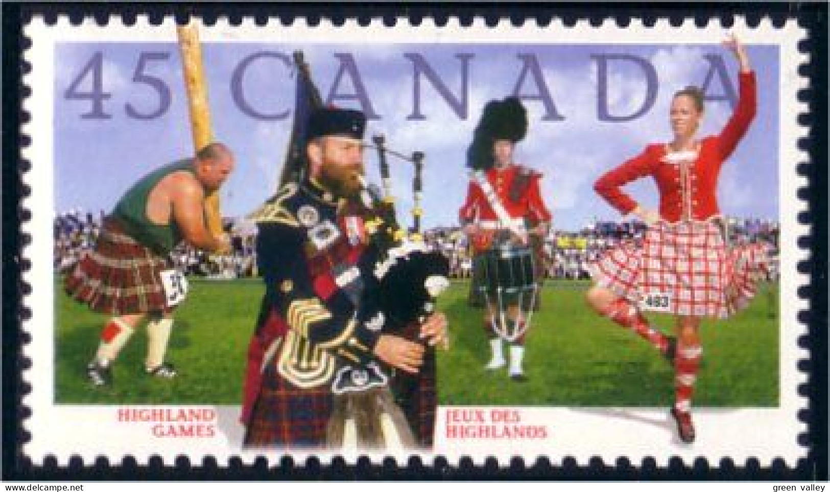 Canada Highland Games MNH ** Neuf SC (C16-55c) - Altri & Non Classificati