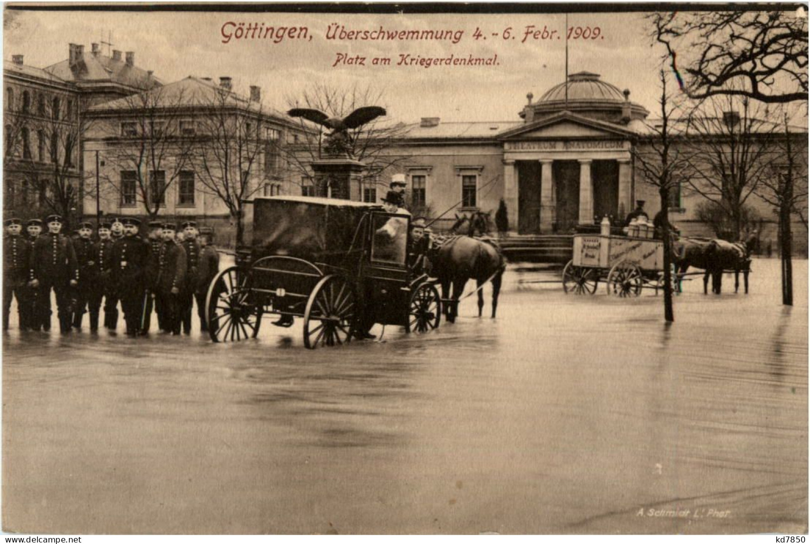 Göttingen - Überschwemmung 1909 - Göttingen