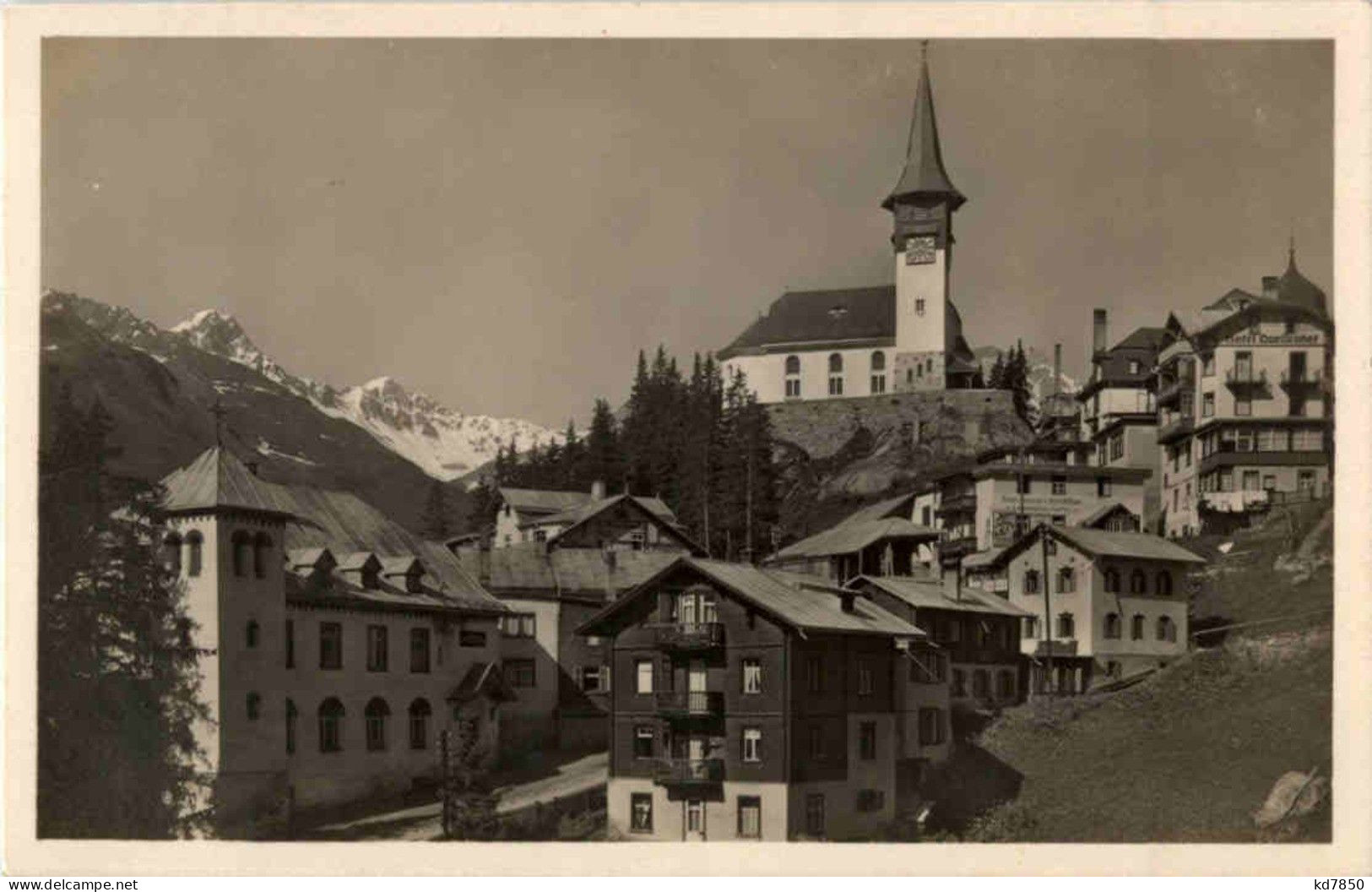 Arosa - Kath. Und Evang. Kirche - Arosa