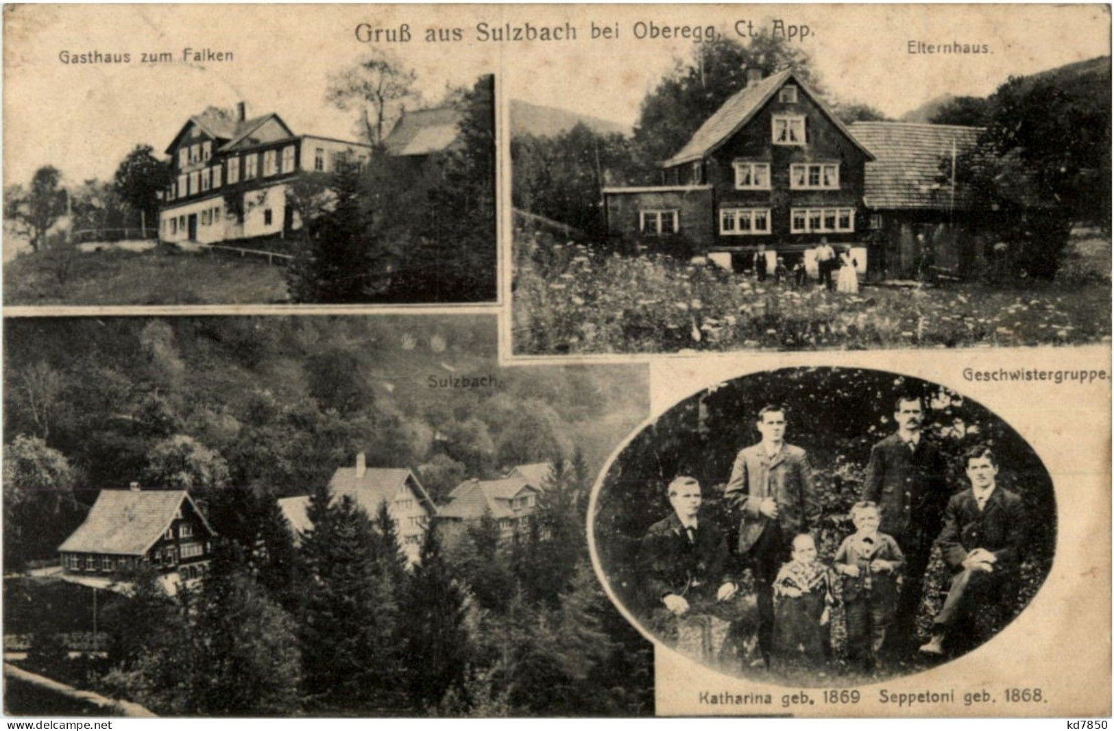 Gasthaus Zum Falken Sulzbach Oberegg - Seppatoni - Liliputaner - Oberegg