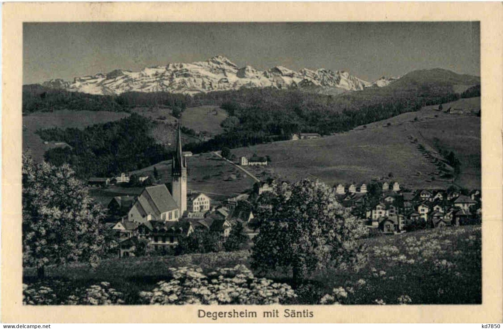 Degersheim Mit Säntis - Degersheim