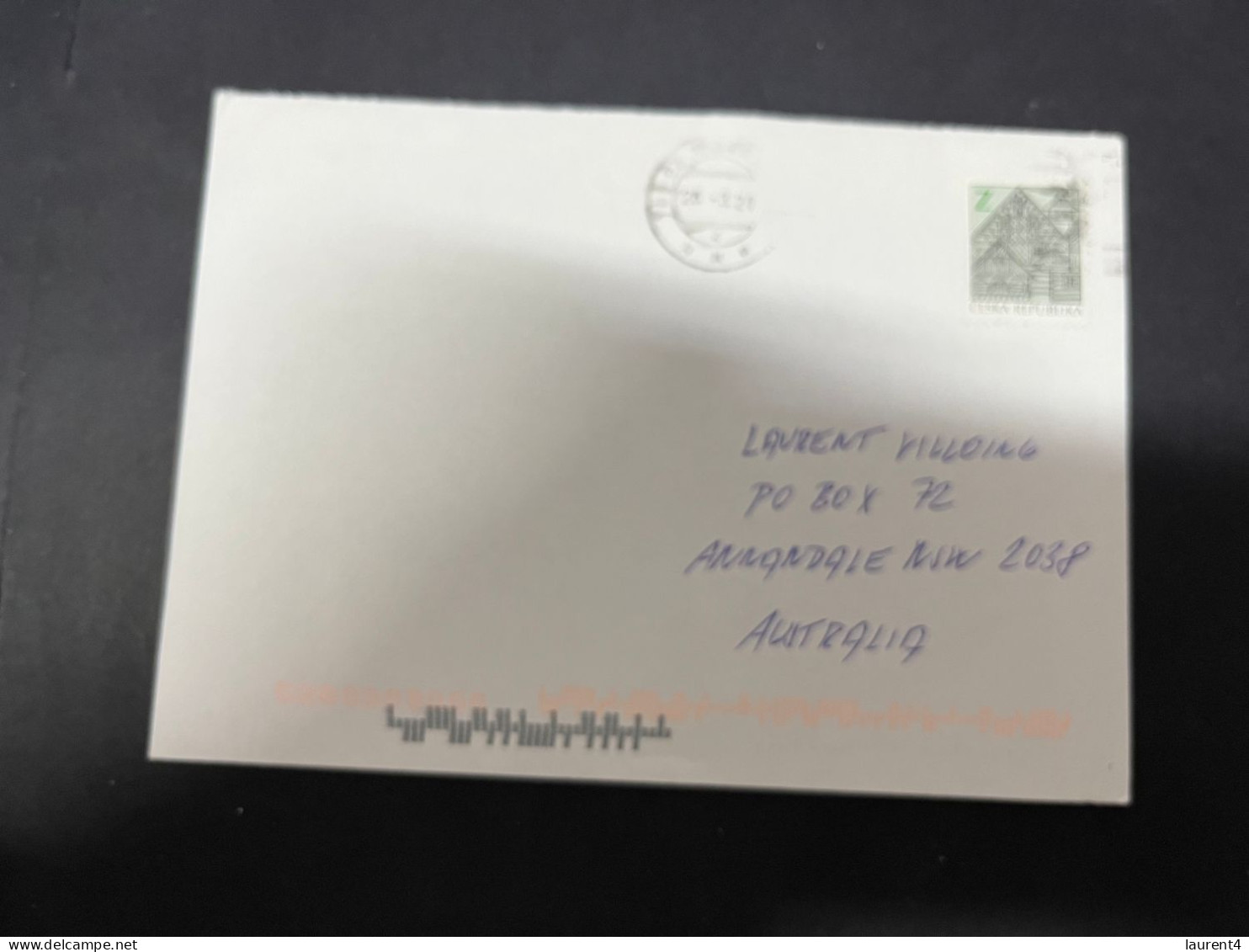 1-5-2024 (3 Z 34) Letter Posted From Czech Republic To Australia In 2024 (2 Covers) - Lettres & Documents