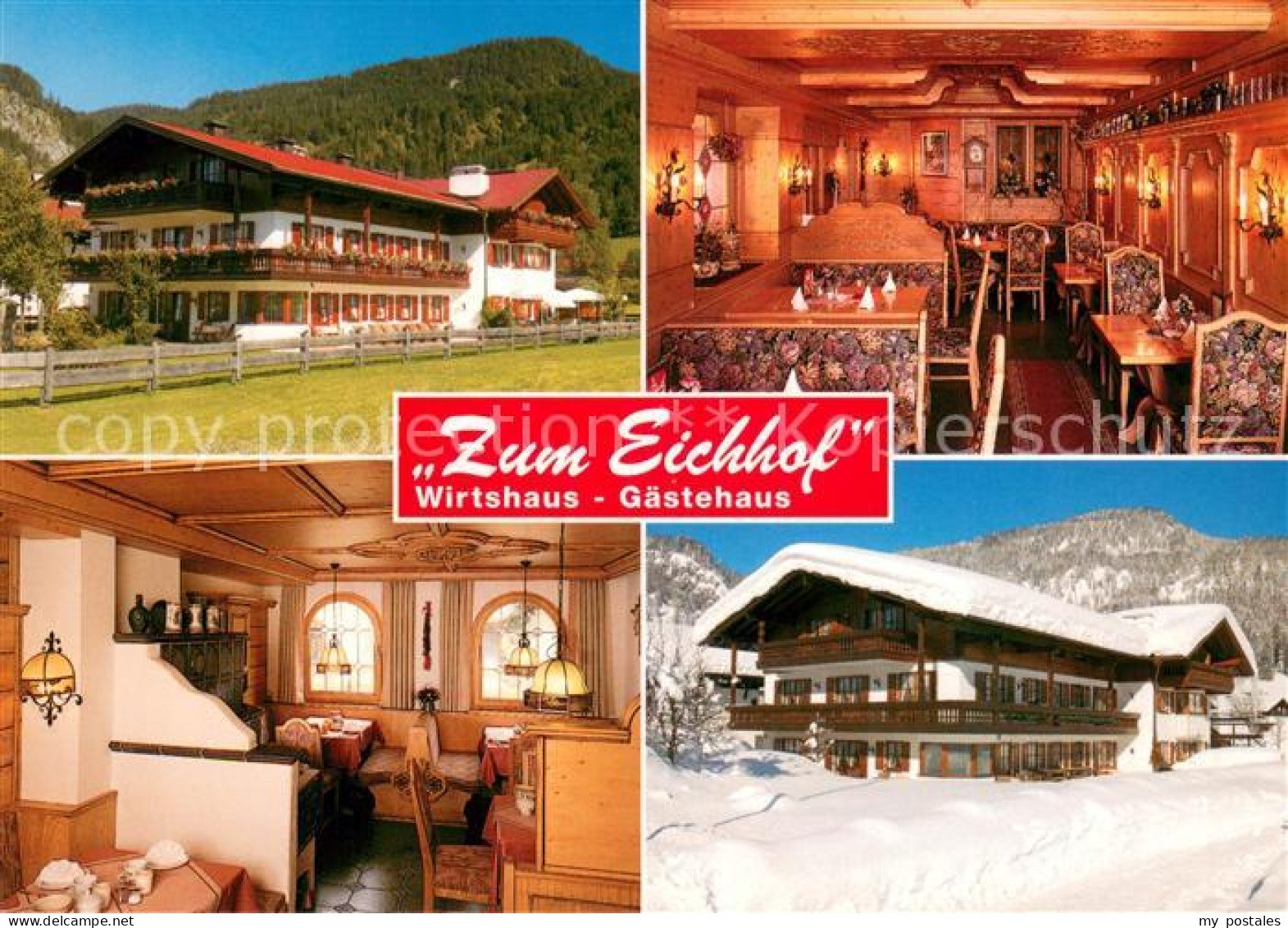 73662552 Reit Winkl Wirtshaus Gaestehaus Zum Eichhof Gaststube Sommer- Und Winte - Reit Im Winkl