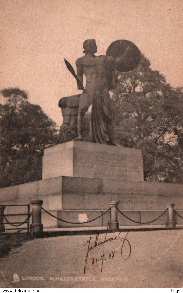 London - Hyde Park, Achilles Statue - Hyde Park