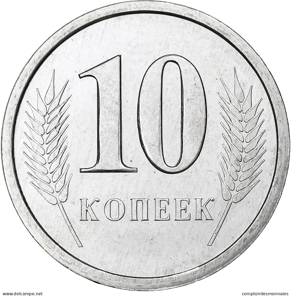 Transnistrie, 10 Kopeek, 2000, Aluminium, FDC, KM:3 - Moldavia