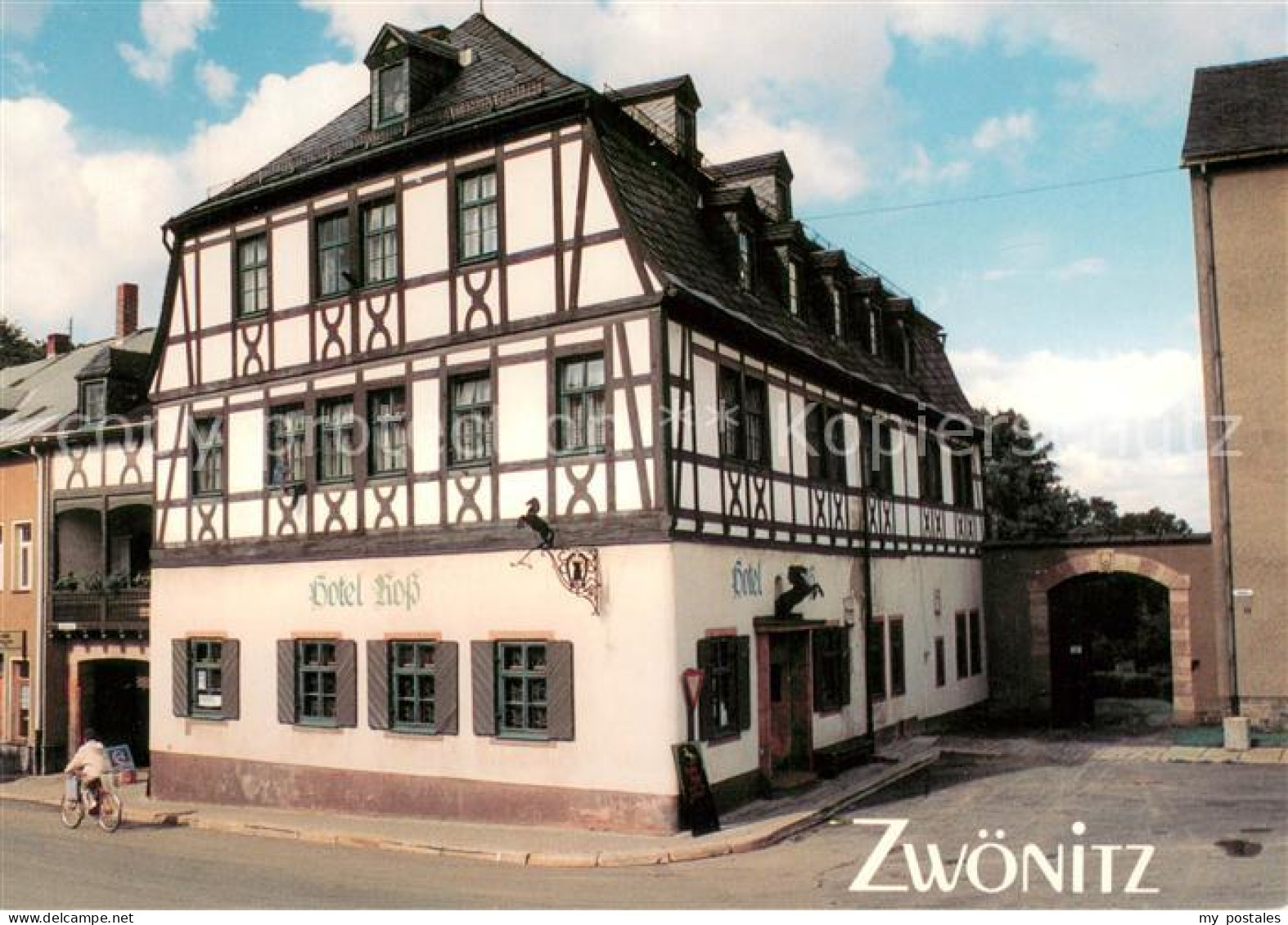 73660052 Zwoenitz Hotel Ross Fachwerkhaus Zwoenitz - Zwönitz