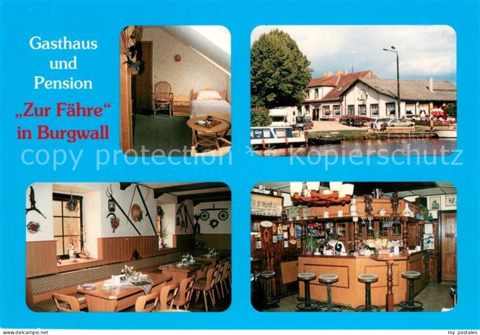 73659600 Burgwall Gasthaus Pension Zur F?hre Burgwall Burgwall - Zehdenick