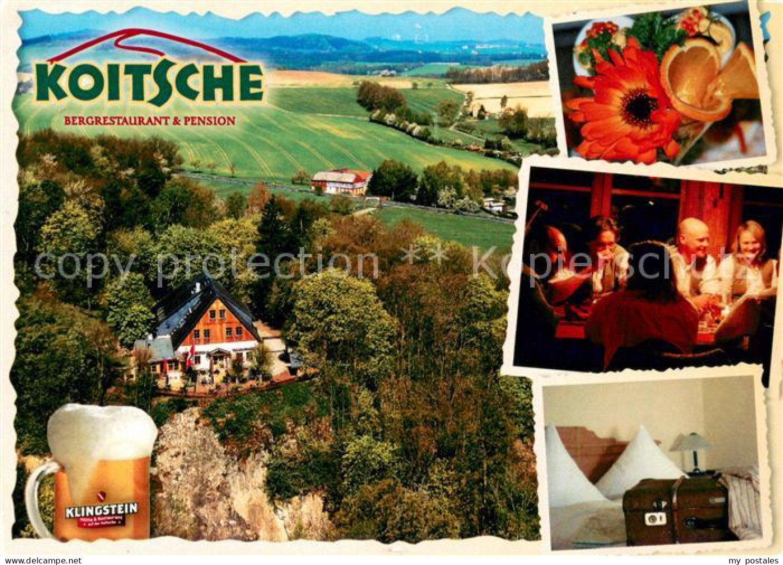 73658291 Bertsdorf-Hoernitz Bergrestaurant Pension Koitsche Klingstein Bier Land - Bertsdorf-Hörnitz