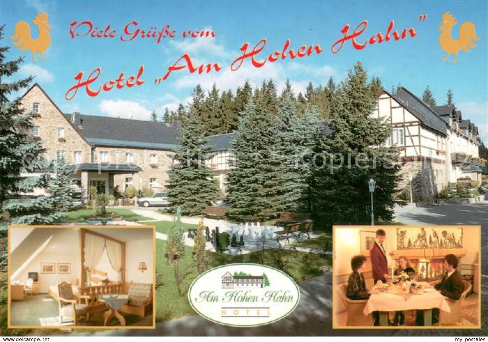 73657667 Bermsgruen Hotel Am Hohen Hahn Restaurant Fremdenzimmer Bermsgruen - Schwarzenberg (Erzgeb.)