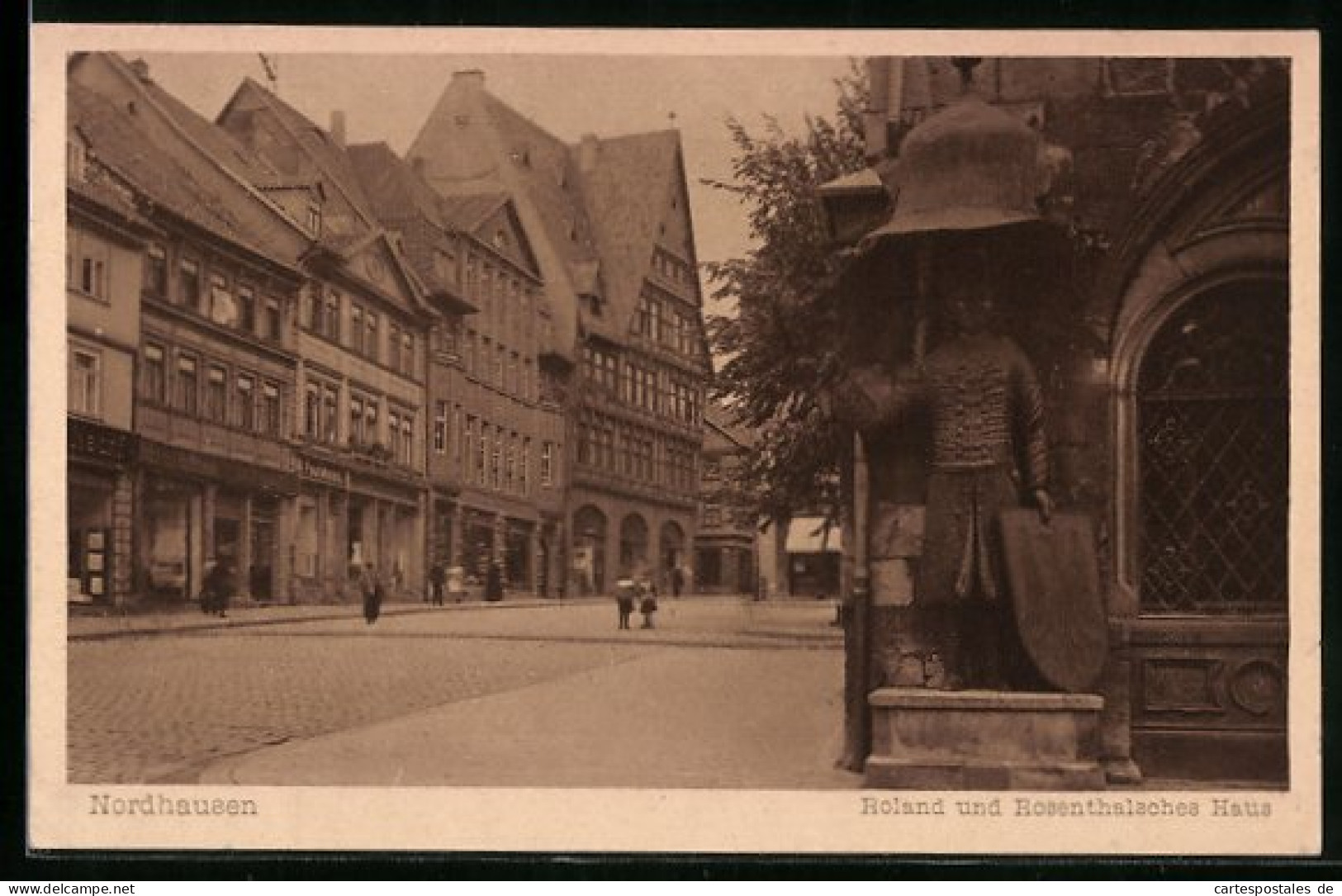 AK Nordhausen, Roland Und Rosenthalsches Haus  - Nordhausen