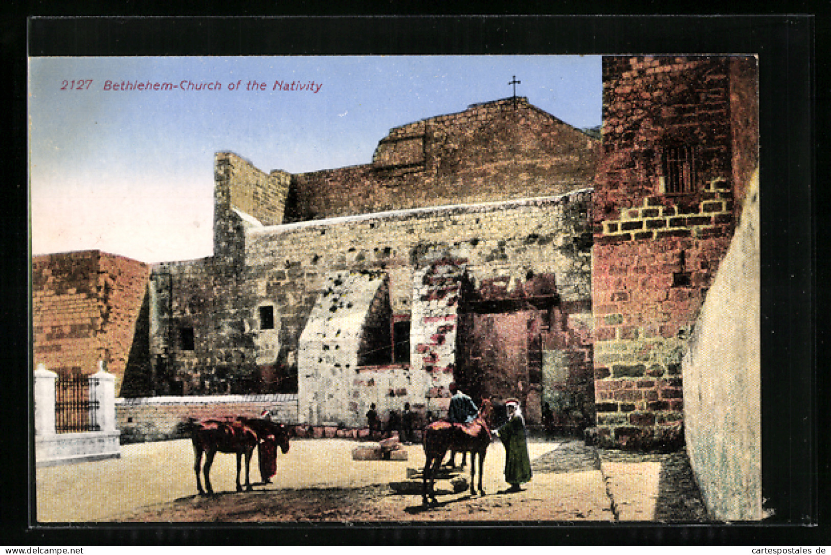 AK Bethlehem, Church Of The Nativity, Geburtskirche  - Palästina