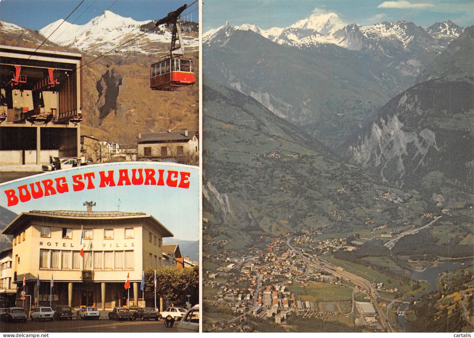 73-BOURG SAINT MAURICE-N° 4455-D/0095 - Bourg Saint Maurice