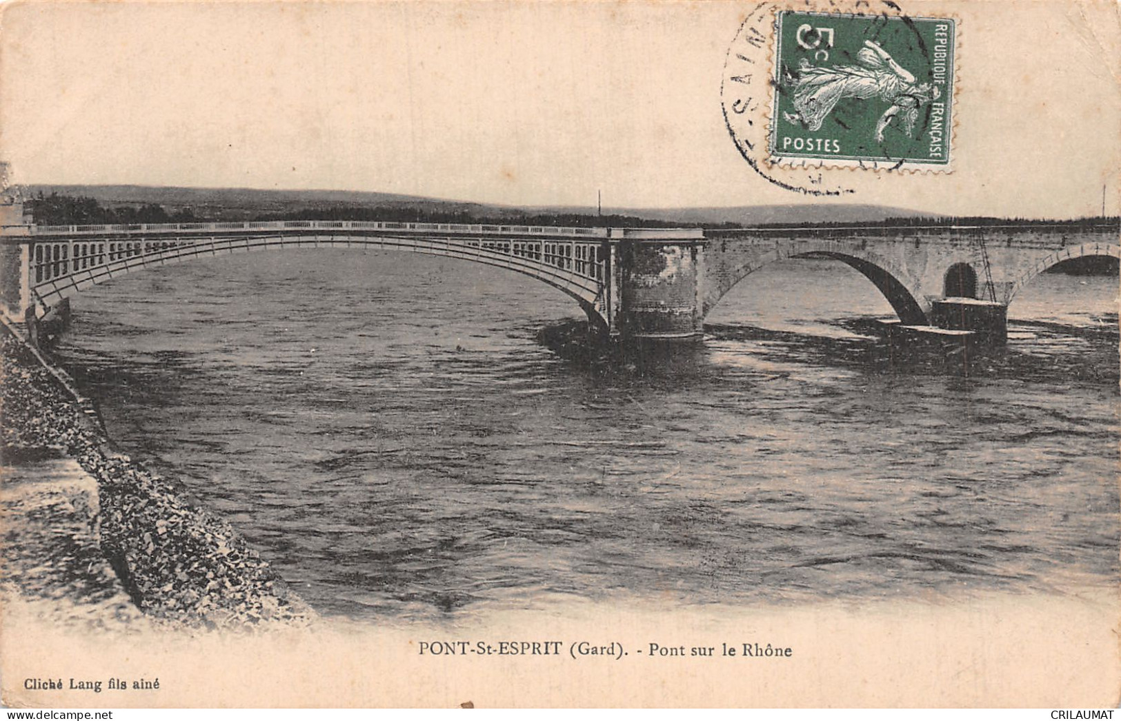 30-PONT SAINT ESPRIT-N°T5087-G/0163 - Pont-Saint-Esprit