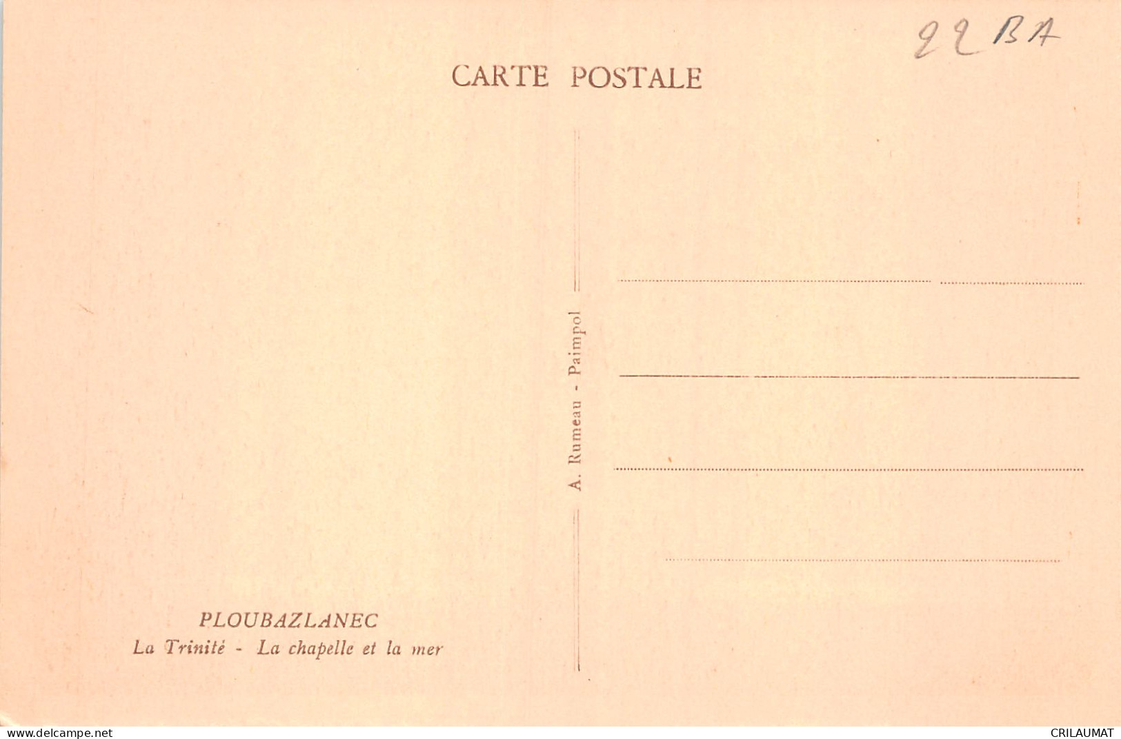 22-PLOUBAZLANEC-N°T5088-H/0265 - Ploubazlanec