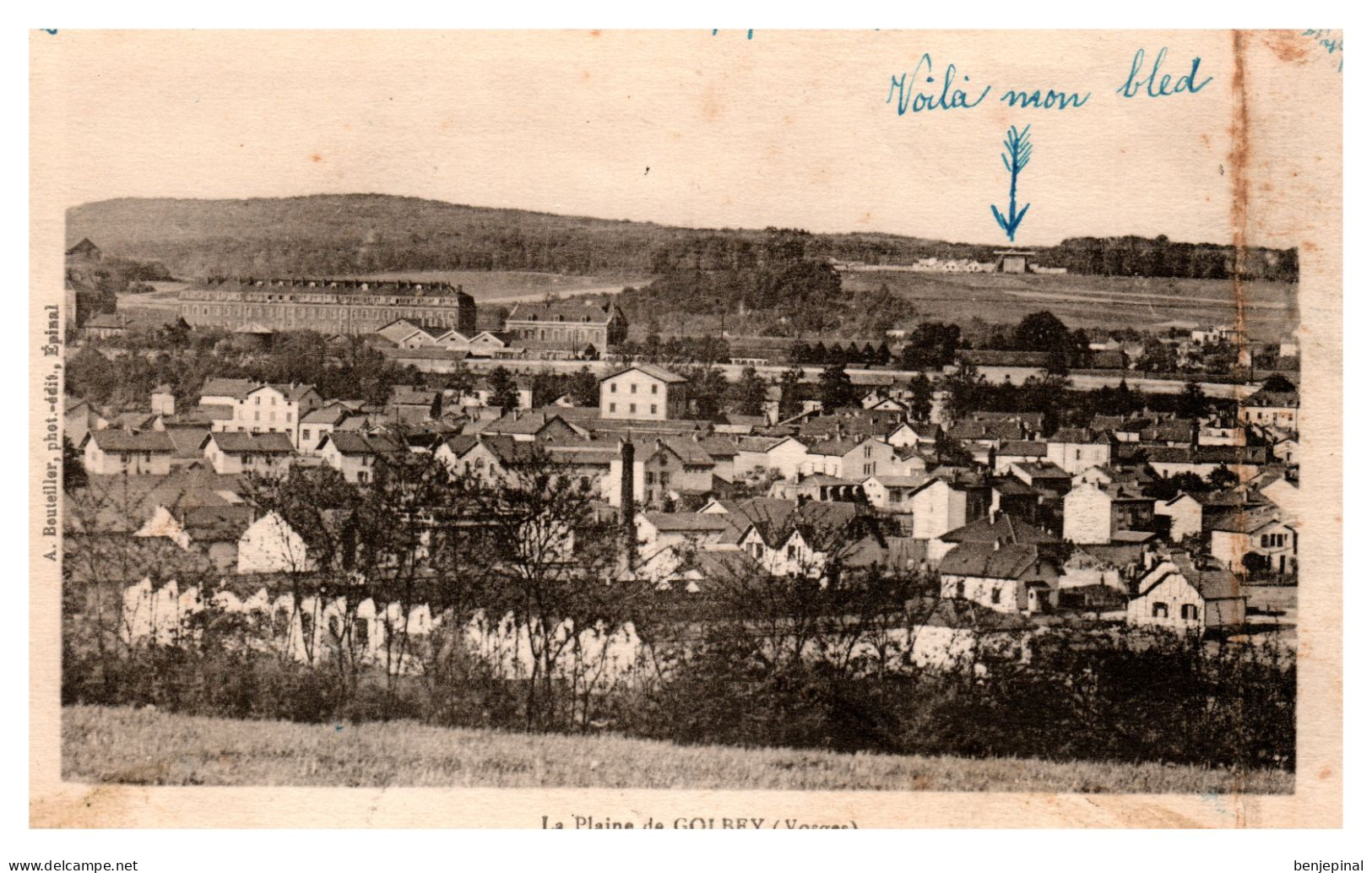 La Plaine De Golbey (Bouteiller éditeur à Epinal) - Golbey