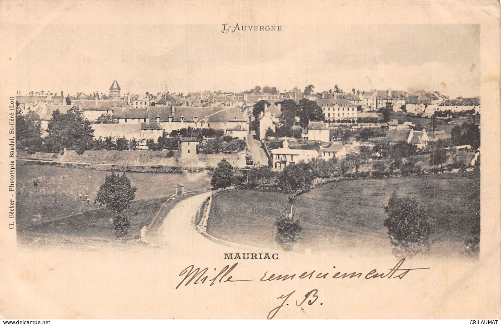 15-MAURIAC-N°T5090-B/0103 - Mauriac