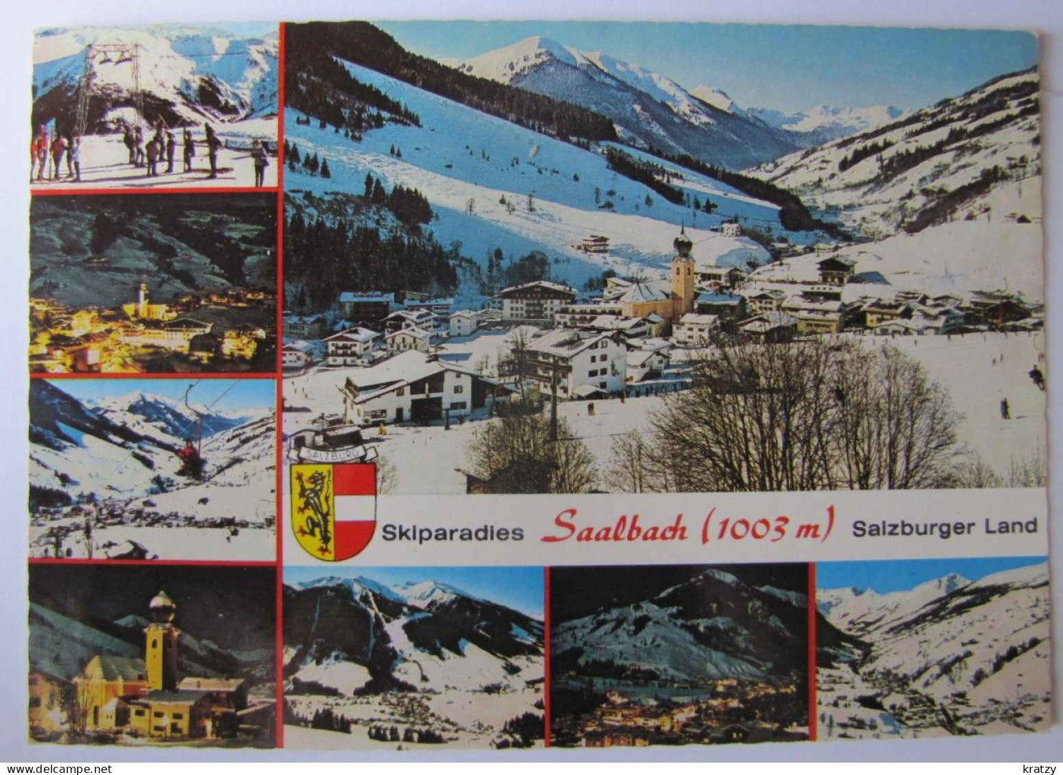 AUTRICHE - SALZBOURG - SAALBACH - Vues - Saalbach