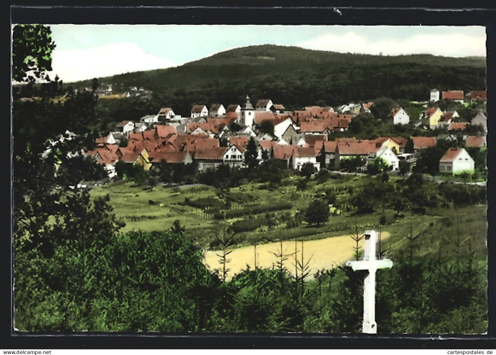 AK Schlossborn Im Taunus, Teilansicht  - Taunus