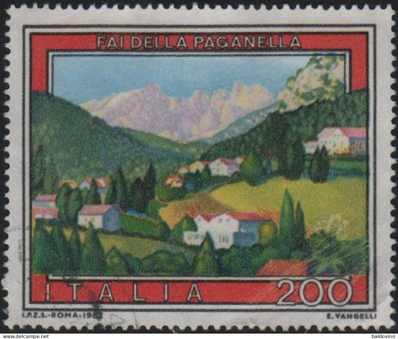 Italia 1982 Lotto 10 Valori - 1981-90: Oblitérés