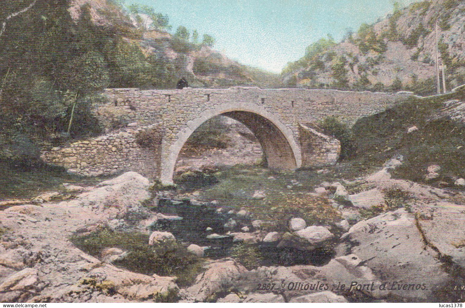 83 / OLLIOULES / LE PONT D EVENOS / AQUAPHOTO 2887 - Ollioules