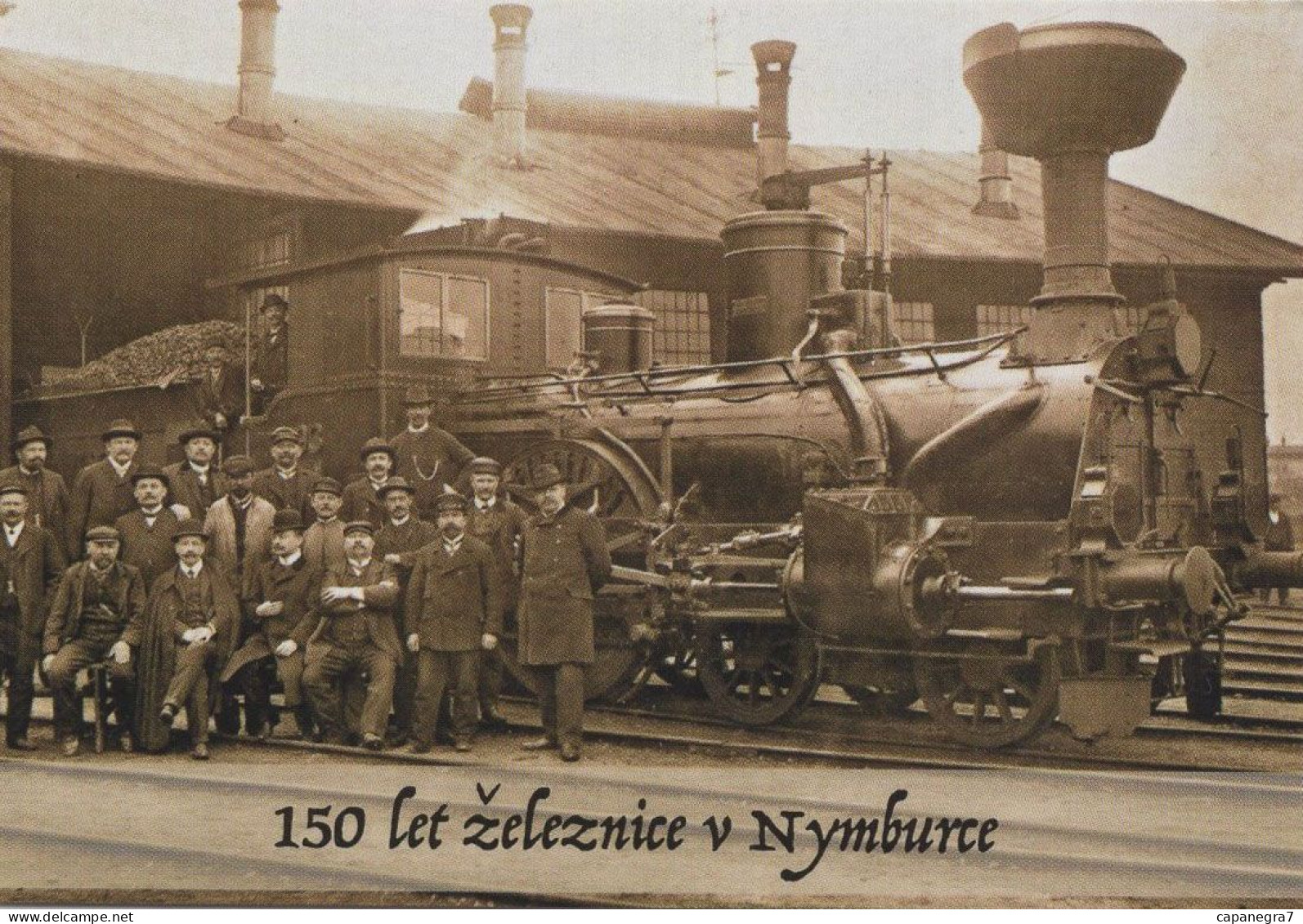 Steam Train Nymburk, Locomotive, Czech Rep., 2020, 95 X 65 Mm - Klein Formaat: 2001-...