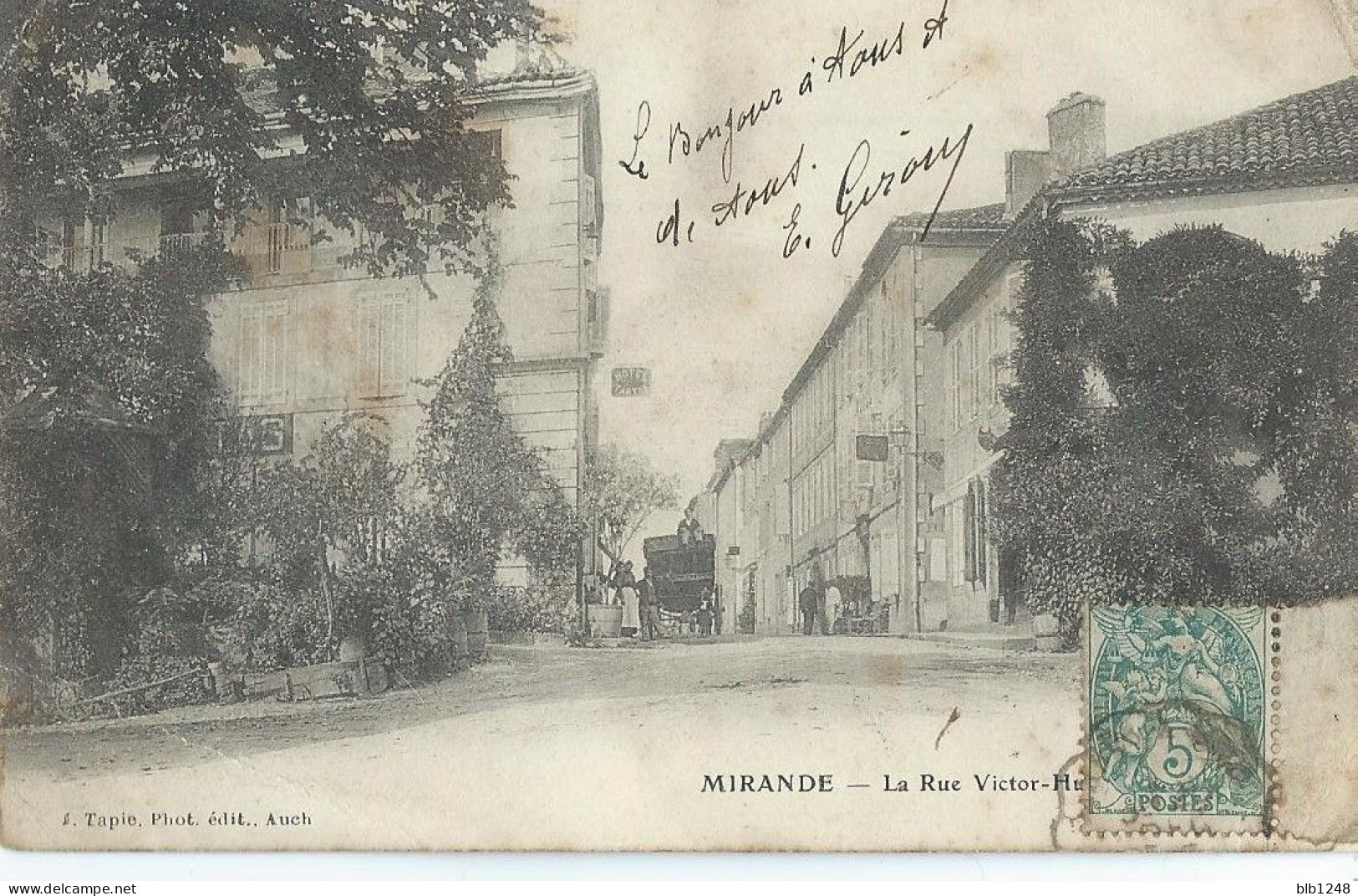 [32] Gers >  Mirande  La Rue Victor .... - Mirande