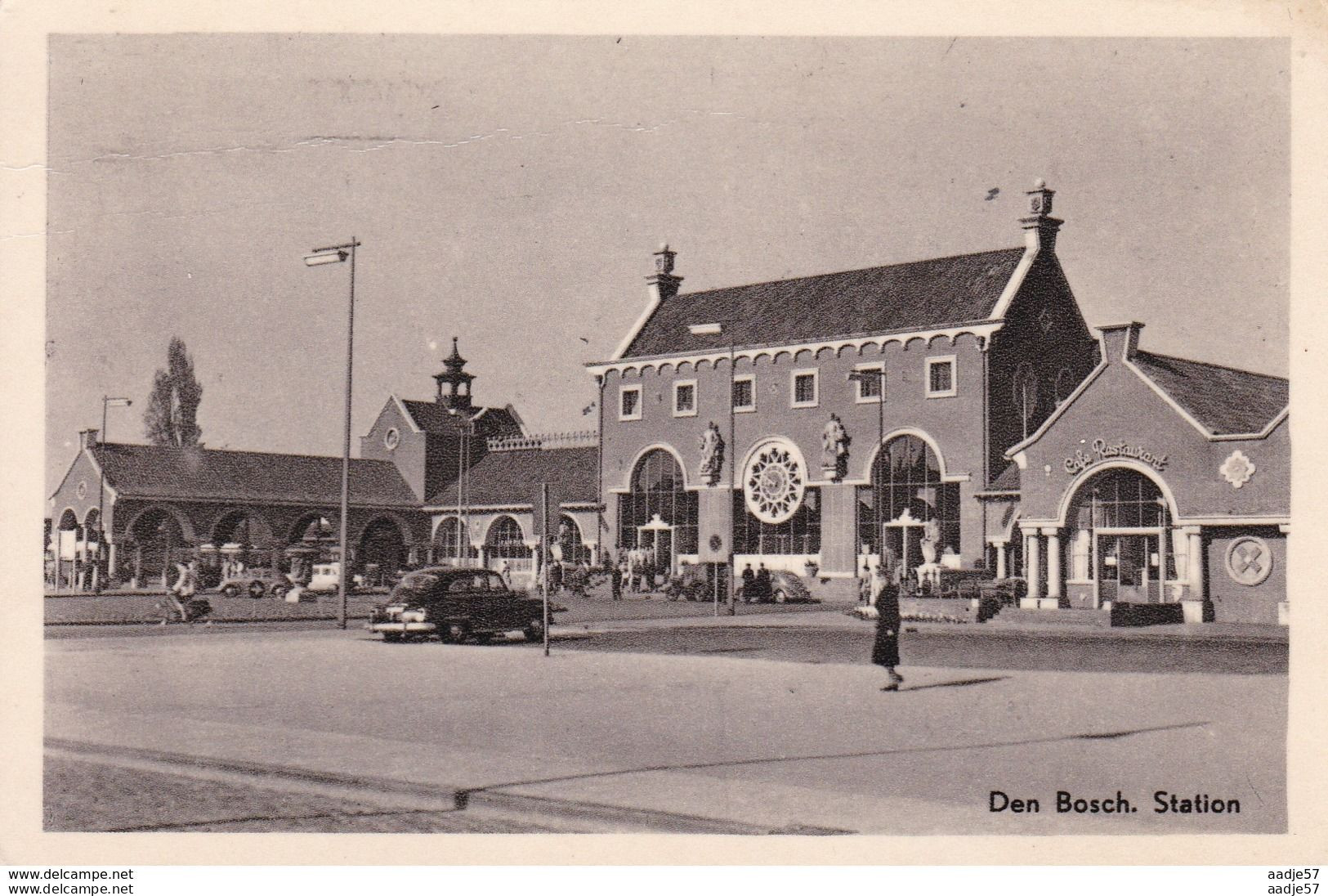 Netherlands Pays Bas Den Bosch Station 1958 - Bahnhöfe Ohne Züge