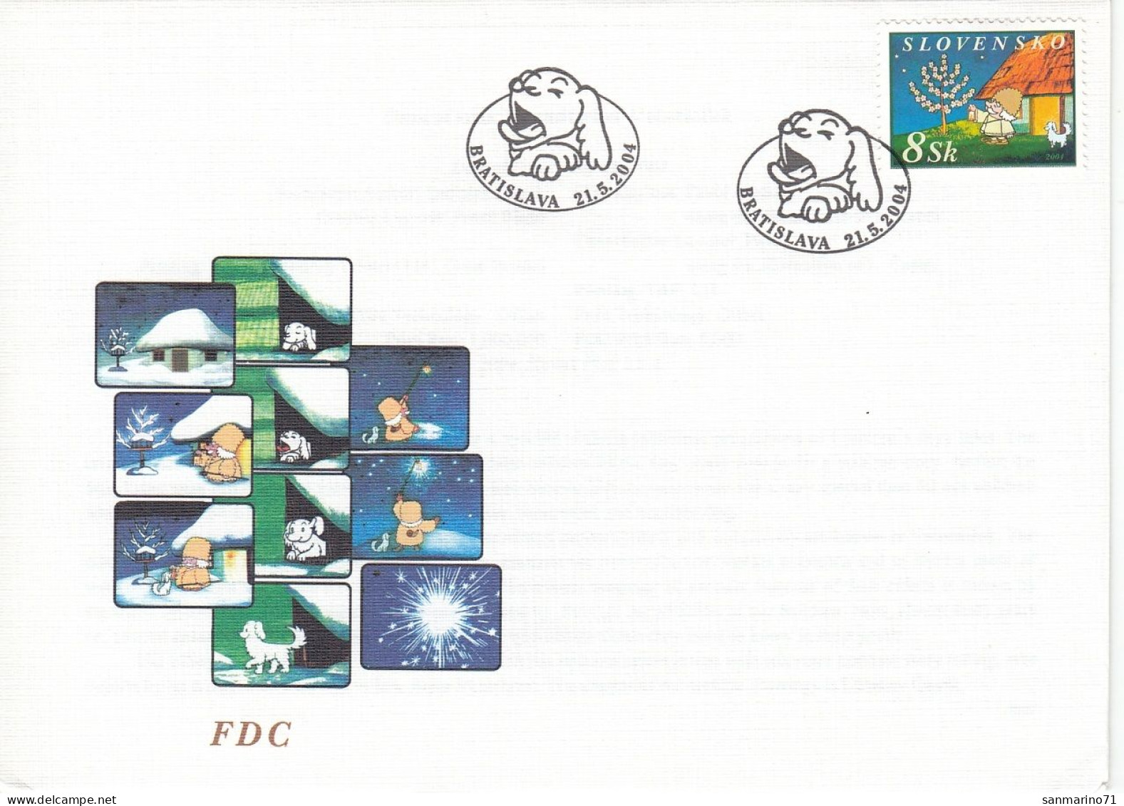 FDC SLOVAKIA 486 - Other & Unclassified