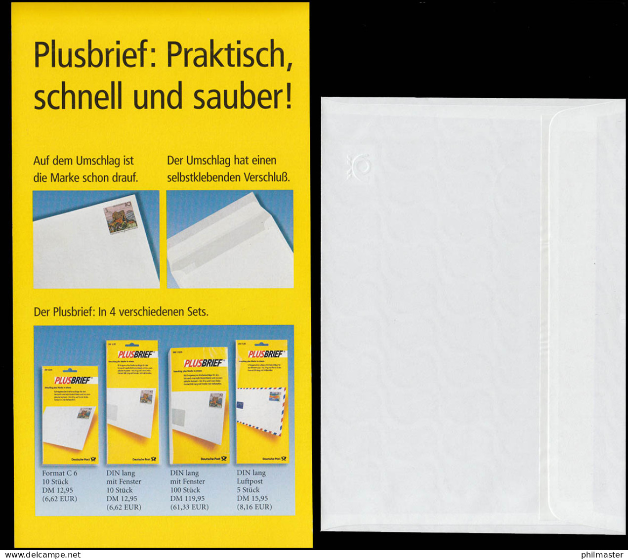 PSo 5 BII Y Bad Frankenhausen 16.8.99 Aus 2. Probier-Packung Aus Krefeld - Buste - Nuovi