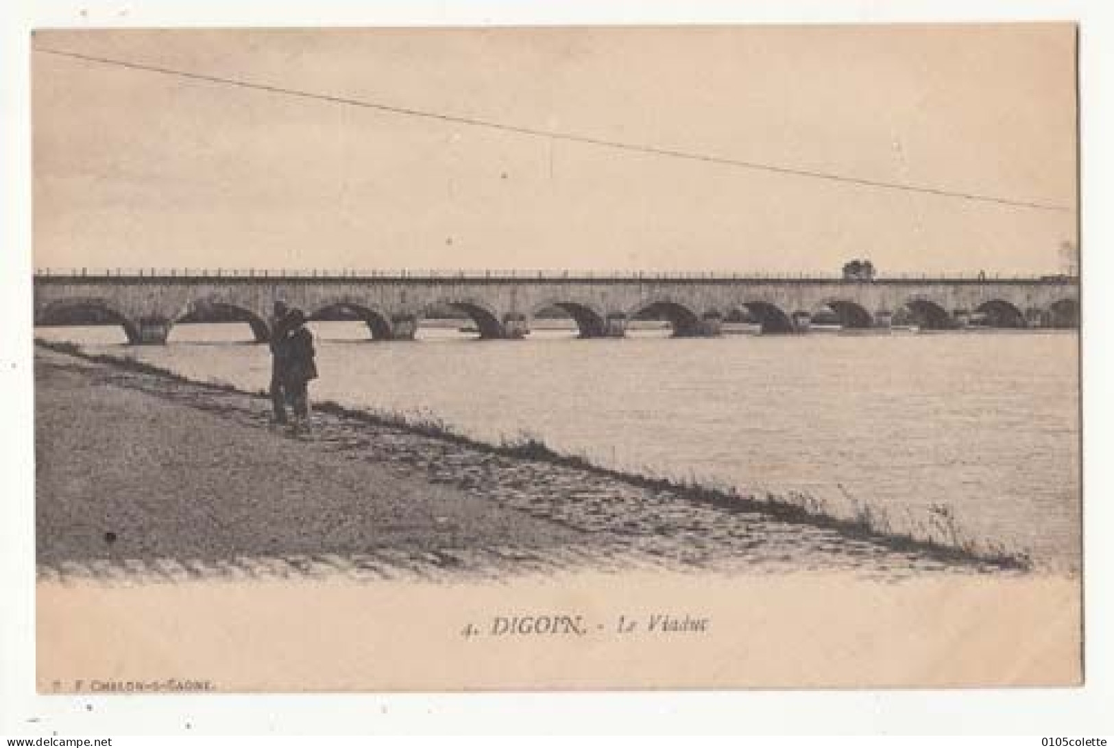Carte France 71 - Digoin - Le Viaduc  - Carte Précurseur  -  PRIX FIXE - ( Cd073) - Bridges