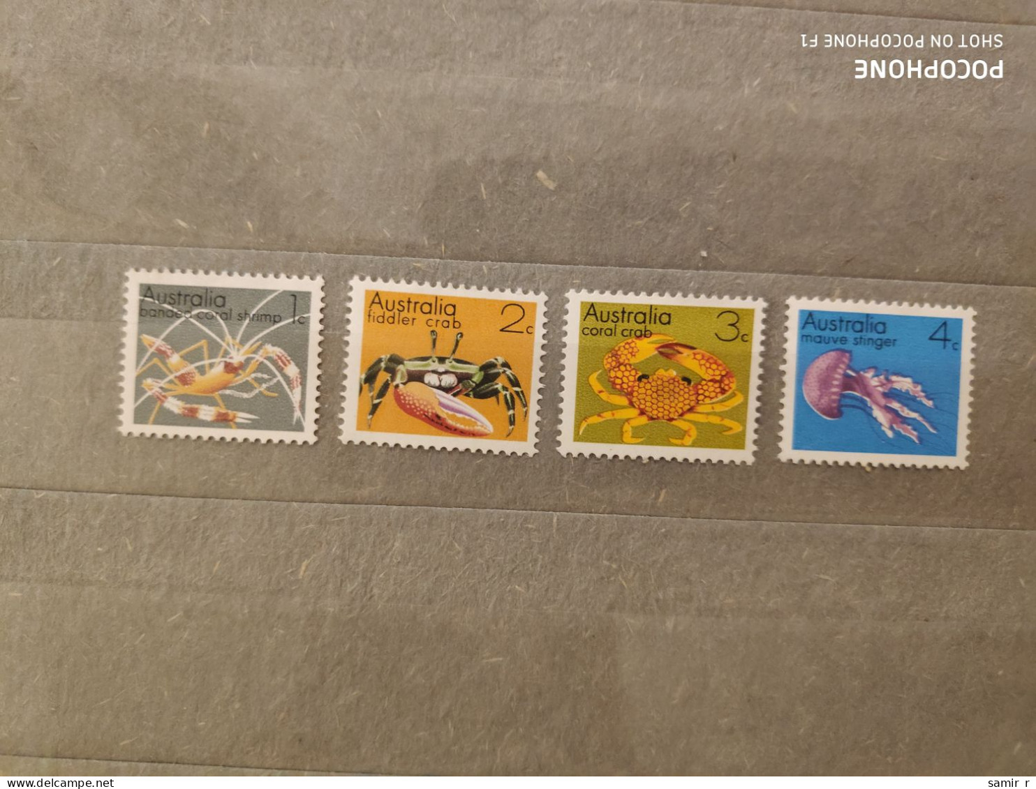 Australia	Crabs (F95) - Mint Stamps