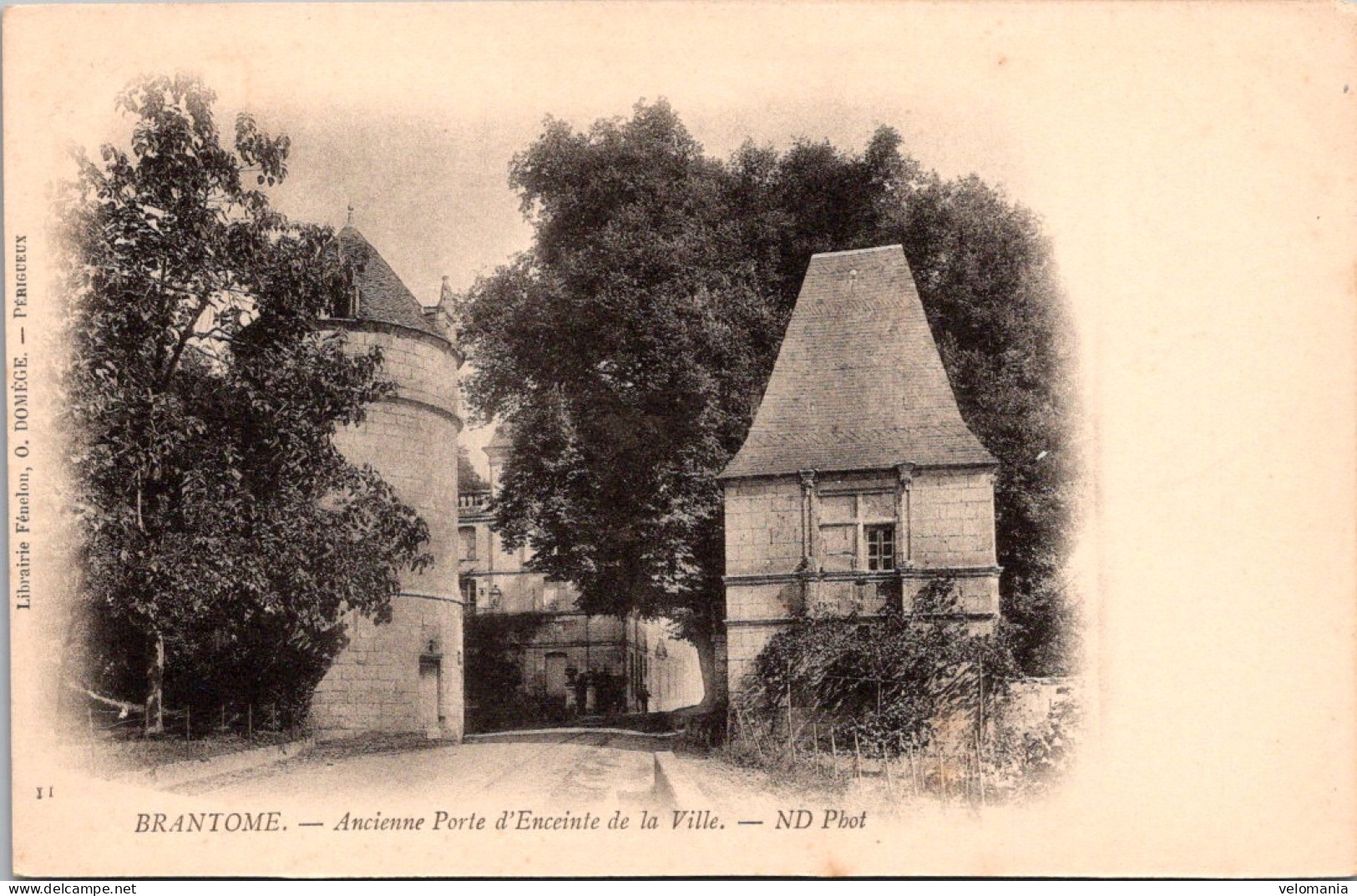 20512 Cpa 24 Brantome - Ancienne Porte D'enceinte De La Ville - Brantome