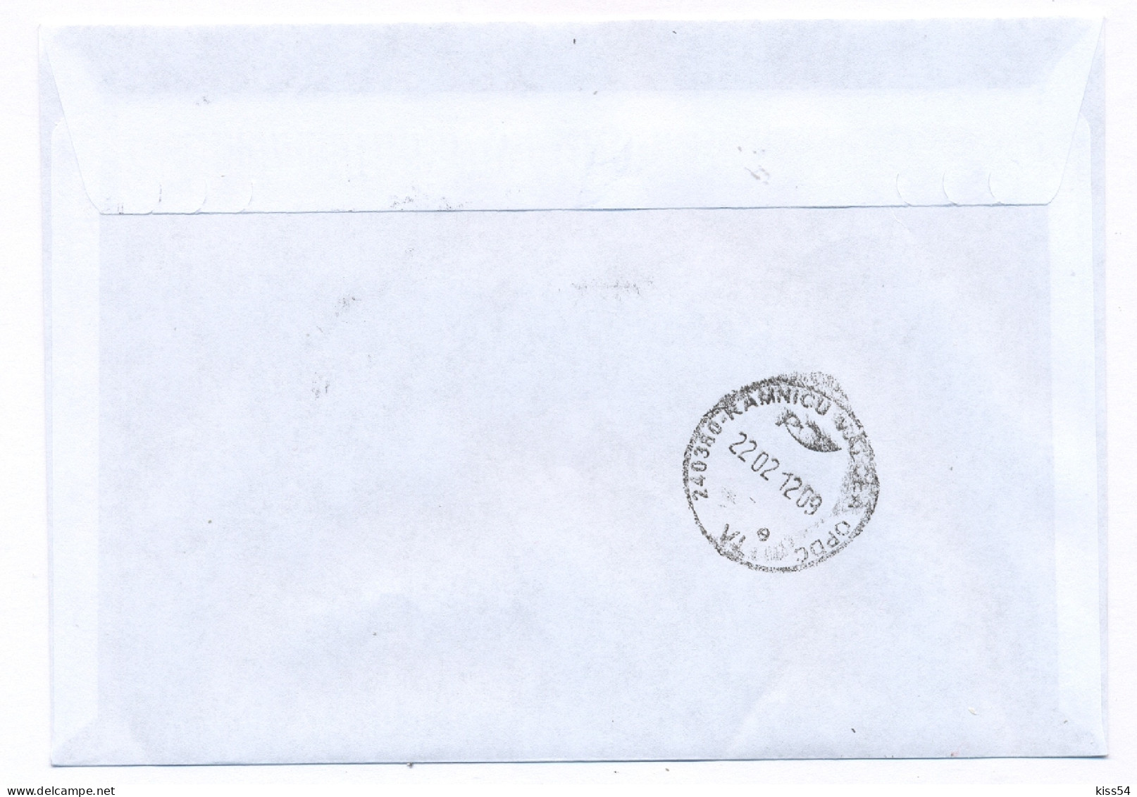 NCP 23 - 5-a FLATIRON, England, Romania - Registered, Stamp With TABS - 2012 - Brieven En Documenten